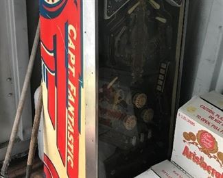 Captain Fantastic Pinball Machine - Needs Repairs $ 300.00