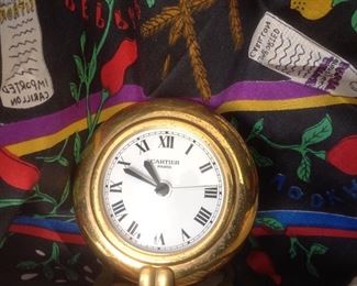 Cartier Desk Clock - - -Nichole Miller