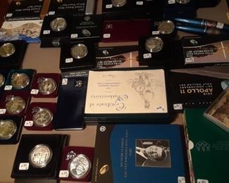 More of the large coin collection