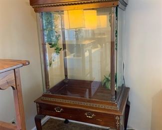 	#14	Unique aviary with pull out drawer for cleaning and light 37"x28"x77"	 $45.00 	  	
