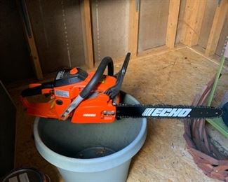 	#40	ECHO CS370 Chain saw.  New with tags!	 $150.00 	   	