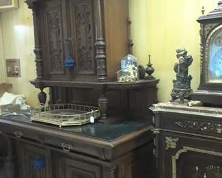 Small scale European court cabinet. Not too ornate and not too simple. Just right.