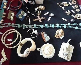Ivory and assorted affordable fine jewelry