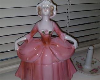 Powder Jar marked Germany