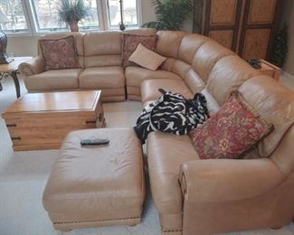 Leather Sectional
