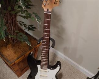 Electric Guitar and Amps.