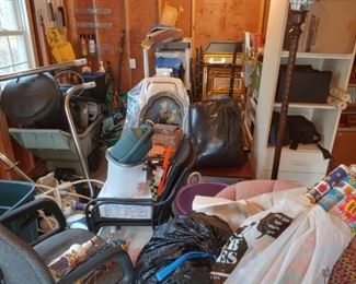Garage items and more.