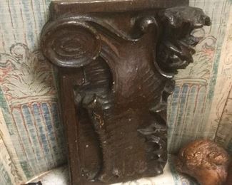 French wood fragment