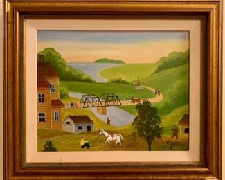 Primitive Painting by S. Zoto