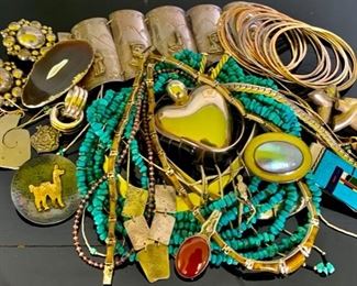 Ethnic Pieces, Turquoise, and "Finds"