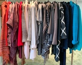 Jackets, Shawls, Sweaters.....Comfortable Clothes