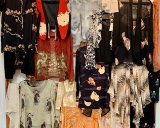 A Collection of "Harari" Silks and Sheers