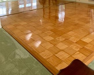 Portable"Floating" Wood Floor, for Dance, Yoga, Meditation