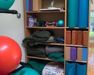 Yoga Equipment, a small sampling