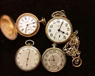 Vintage Pocket Watches.