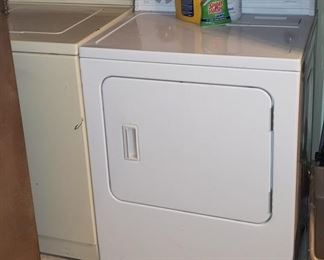 Washer and dryer, both work