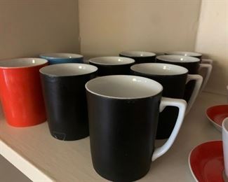 Mid Century Coffee Cups
