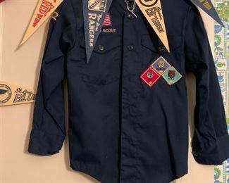Boys Scouts, Vintage Pennants