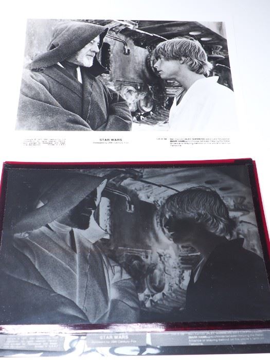1977 Star Wars Promo Photo and Negative