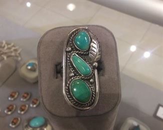 American Indian Turquoise ring