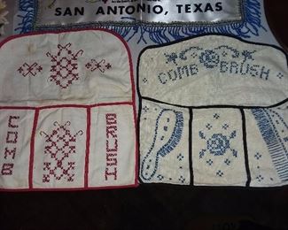 Vintage Comb/Brush Knit Holders