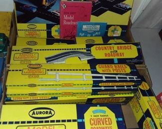 Aurora Model Motoring W/ Original Boxes