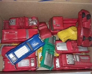 Vintage Rubber Toy Cars