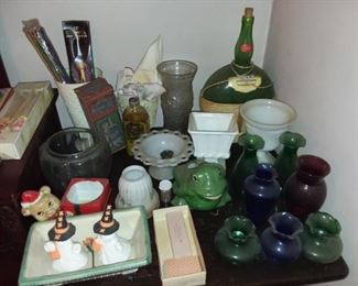 Assorted Glass Vases