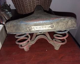 Bayard Leather Bicycle Seat