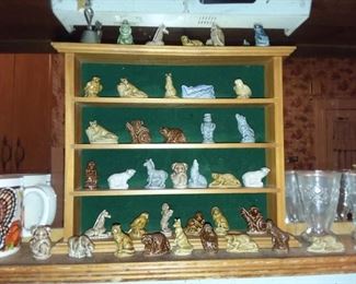 Vintage Miniature Wade Figurine Collection