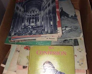 Vintage Religious Themed Paper Emphemera