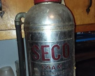 Vintage Seco Fire Extinguisher