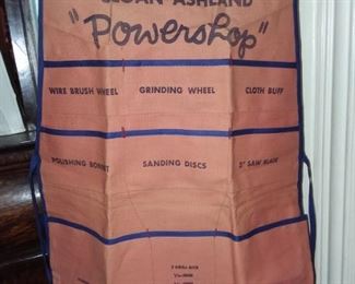 Vintage Sloan Ashland Powershop Apron