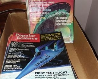 Vintage Popular Science Magazines
