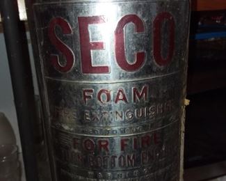 Vintage Seco Fire Extinguisher