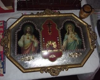 Religious Framed Display