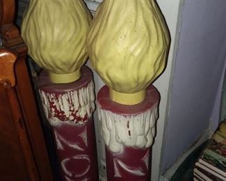 Vintage Candle Blow Molds