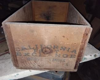 Antique California Crate