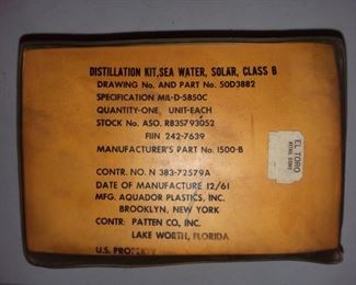 Vintage Distillation Kit