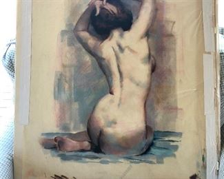 Mark Greene (pastel & crayon)