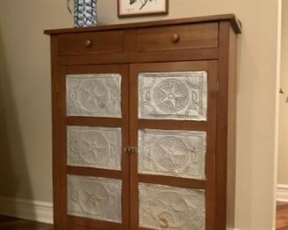 PIE SAFE CABINET    W-39    D-15    H-52