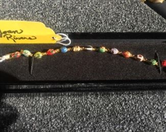 JoanRivers egg bracelet