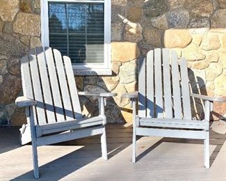 Grey Adirondack Chairs