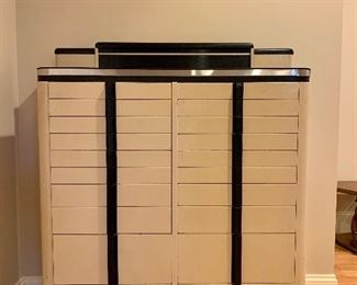 1950s Dental Cabinet by The American Cabinet Co. Perfect for an artist or jewelry maker - Chock full of drawers and compartments