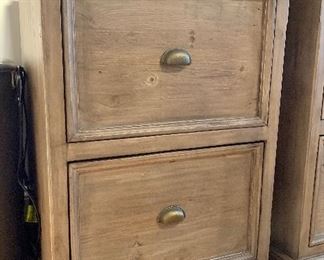 Matching file cabinets