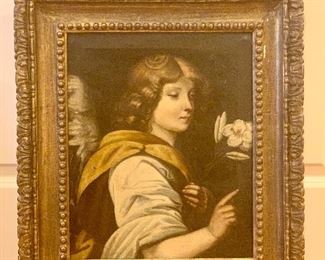Unsigned, Italian old master of the Angel Of The Annunciation, oil on canvas