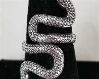 Snake Ring, Size 8