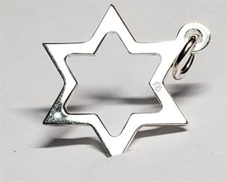  Silver "Star Of David" Pendant
