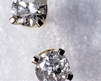 14K  Diamond(0.2ct) Earrings