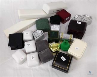 Variety of Jewelry Boxes - approx 2 dozen